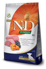 Farmina - N&D - Pumpkin - Lamb/Blueberry - Puppy Formula - Mini - Med/Maxi