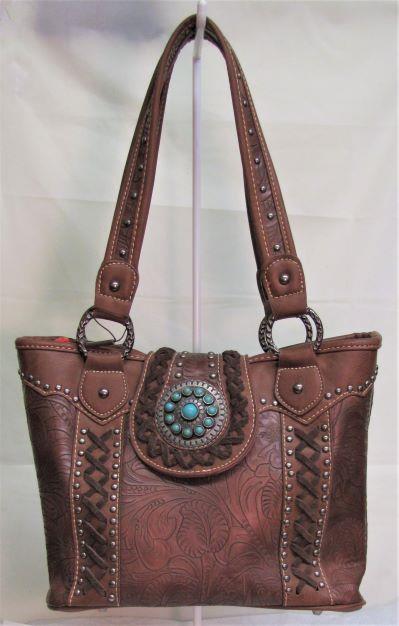 Trinity Ranch Embossed Concealed Carry Purse
